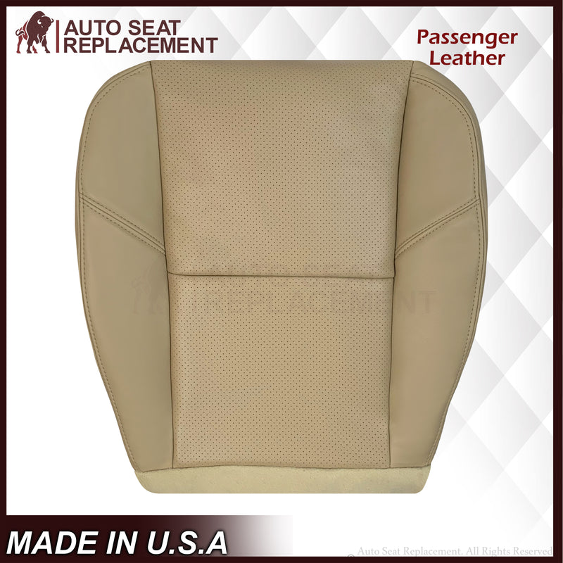 2007-2008 Cadillac Escalade Perforated Seat Cover in VERY Light Cashmere Tan: Choose From Variation - Auto Seat Replacement
