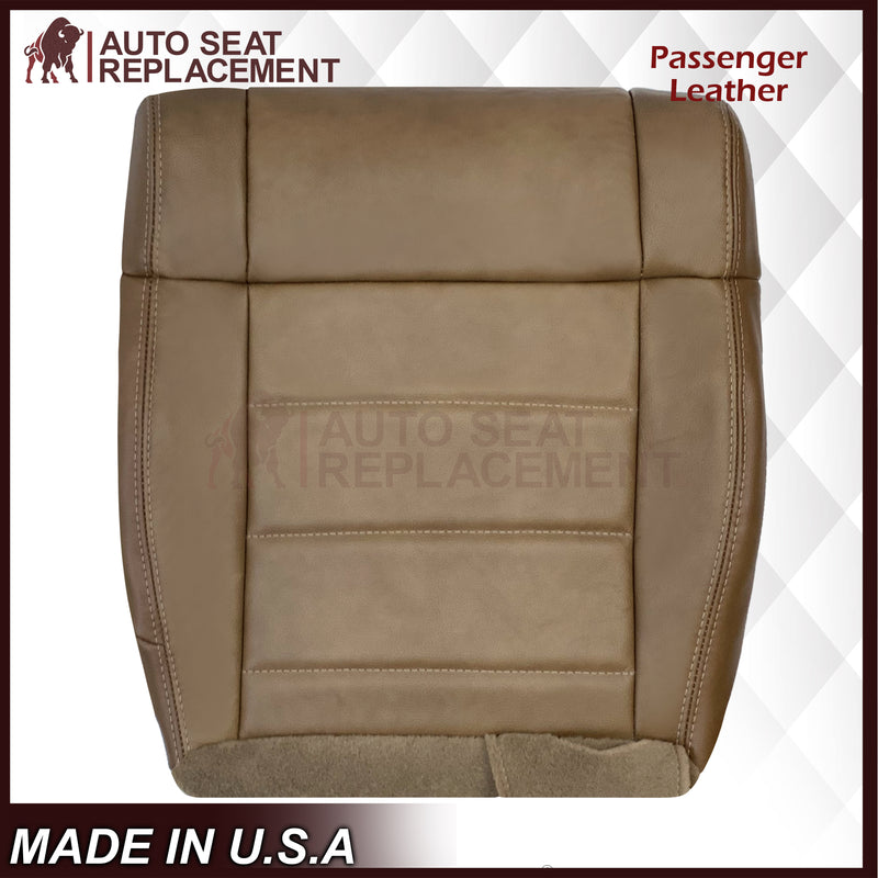 2007-2012 Jeep Wrangler-Replacement Driver OR Passenger Side Seat Cover In Dark Saddle - Auto Seat Replacement