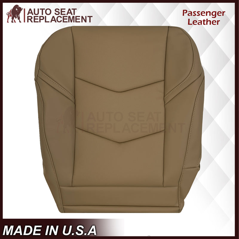 2018-2020 Cadillac Escalade Perforated Leather OR Syn. Leather Seat Cover Maple Sugar Tan: Choose From Variation