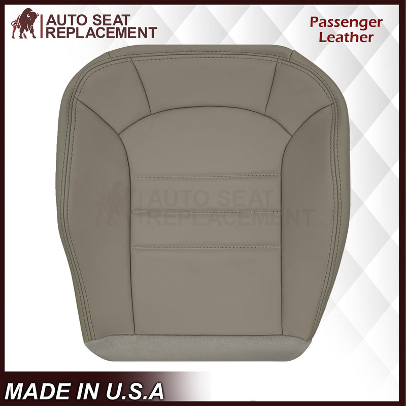 2002-2004 Jeep Liberty Replacement Seat Cover: Driver OR Passenger bottom Light Gray - Auto Seat Replacement
