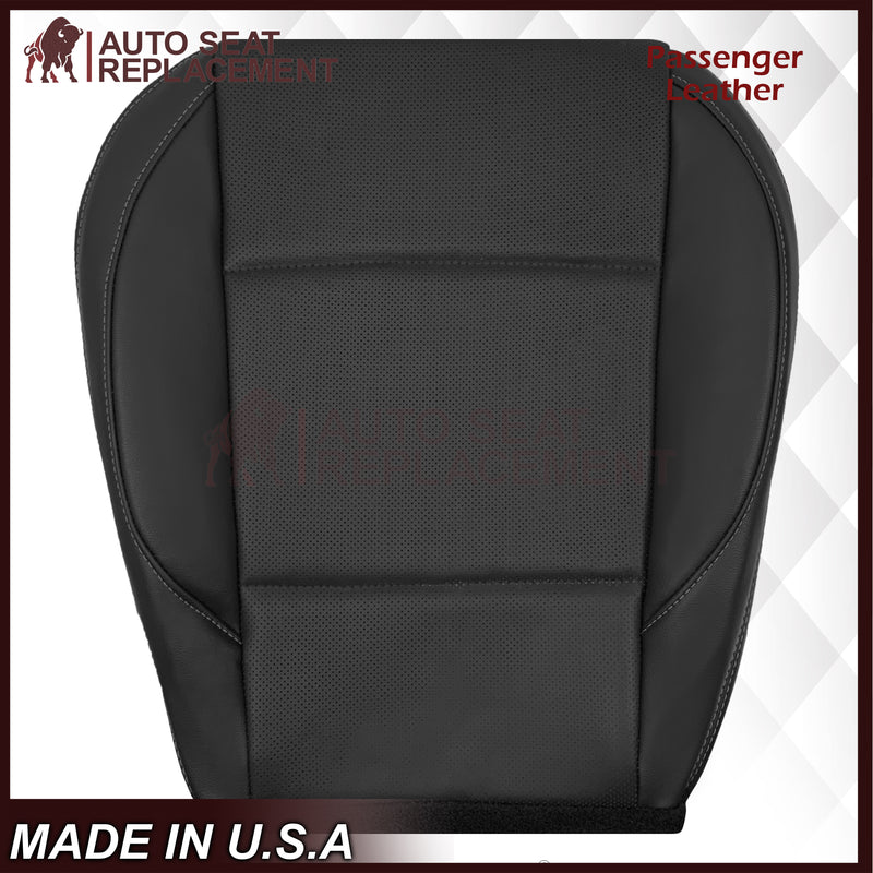 2015-2019 Subaru Outback LIMITED Replacement Leather Seat Covers: Perforated, Black - Auto Seat Replacement