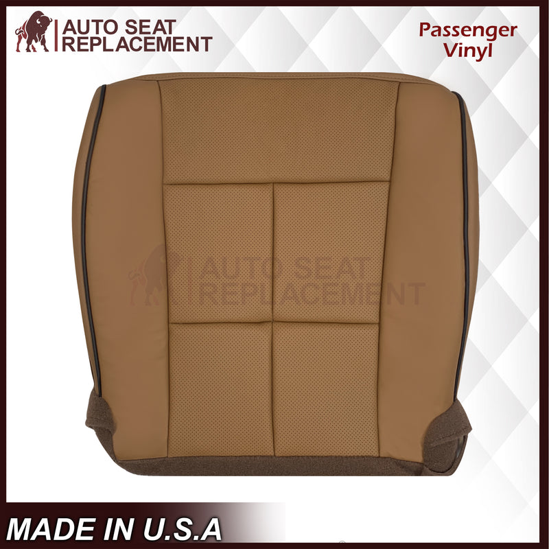 2011-2014 Lincoln Navigator Replacement Leather or Syn. Leather Seat Covers: Perforated, Canyon Tan