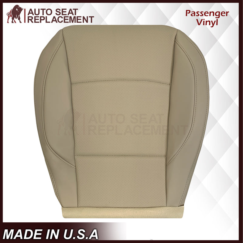 2015-2019 Subaru Outback Legacy Limited Replacement Synthetic Leather Seat Covers: Perforated, Ivory Tan
