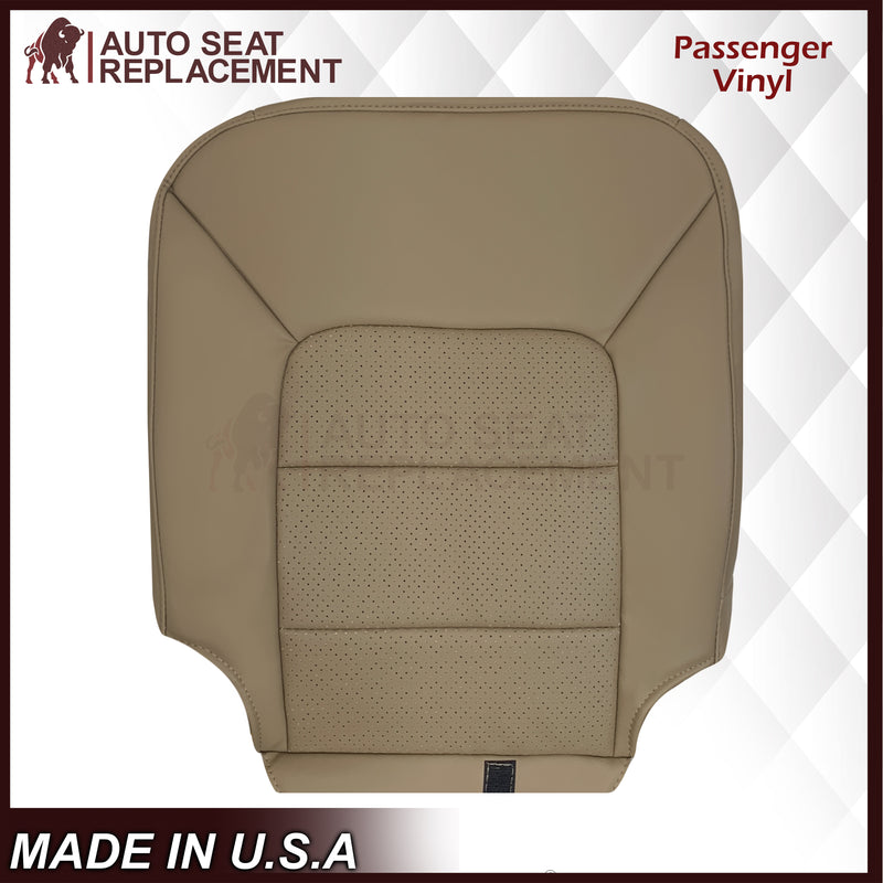 2005 2006 Ford Expedition Limited Perforated Tan Seat Covers: Choose Leather or Vinyl