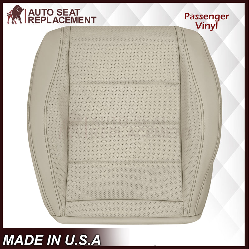 2020 - 2025 Mercedes Benz GLE350 GLE450 Bottom Perforated Replacement Seat Cover In Light Tan (Beige) - Auto Seat Replacement