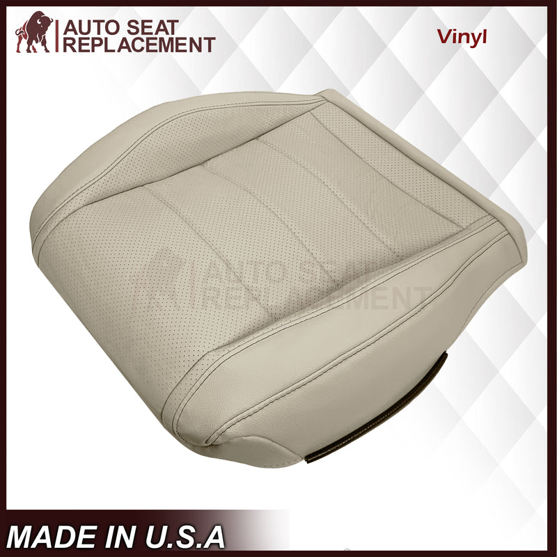 2020 - 2025 Mercedes Benz GLE350 GLE450 Bottom Perforated Replacement Seat Cover In Light Tan (Beige) - Auto Seat Replacement