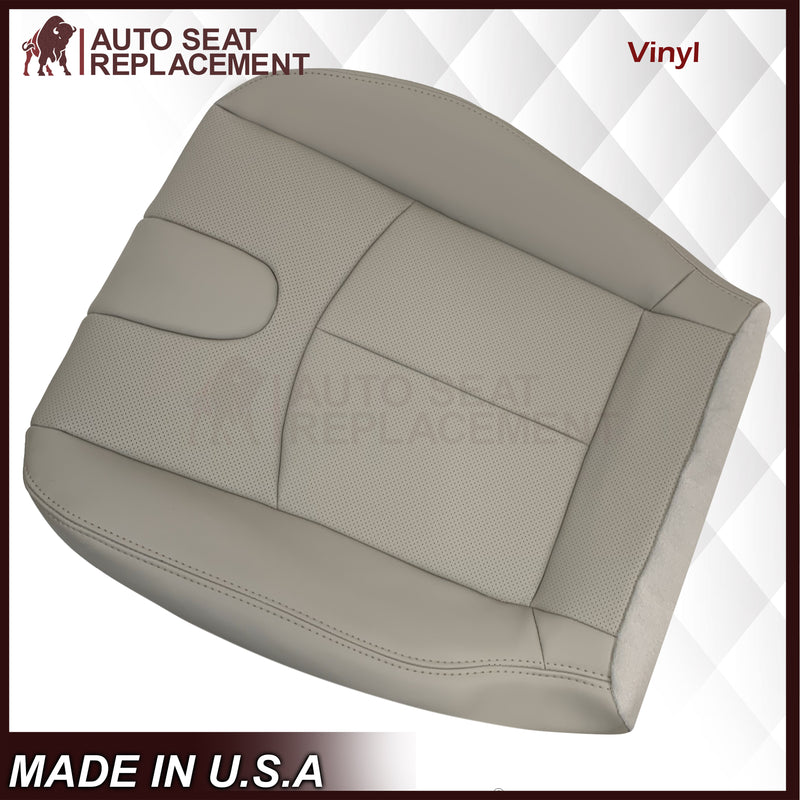 2008-2013 Infiniti G37 Sedan 4-Door Replacement Leather Seat Cover-Perforated Gray - Auto Seat Replacement