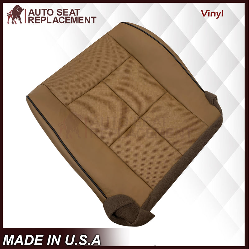 2011-2014 Lincoln Navigator Replacement Leather or Syn. Leather Seat Covers: Perforated, Canyon Tan