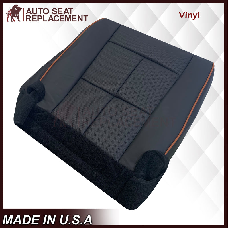 2007-2014 Ford Expedition Driver Or Passenger Side Replacement Seat Cover In Black - Auto Seat Replacement