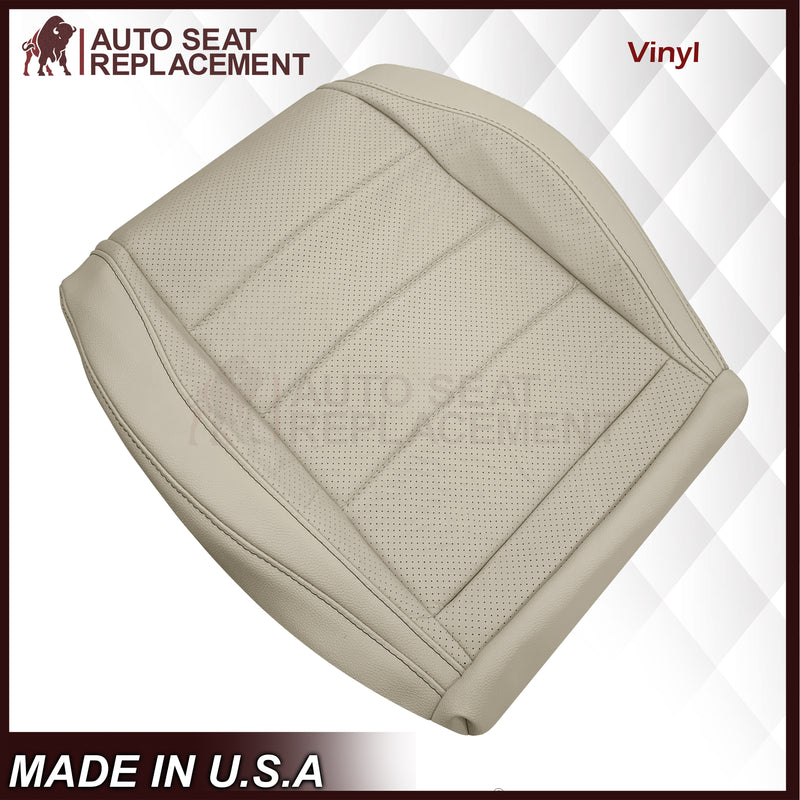 2020 - 2025 Mercedes Benz GLE350 GLE450 Bottom Perforated Replacement Seat Cover In Light Tan (Beige) - Auto Seat Replacement