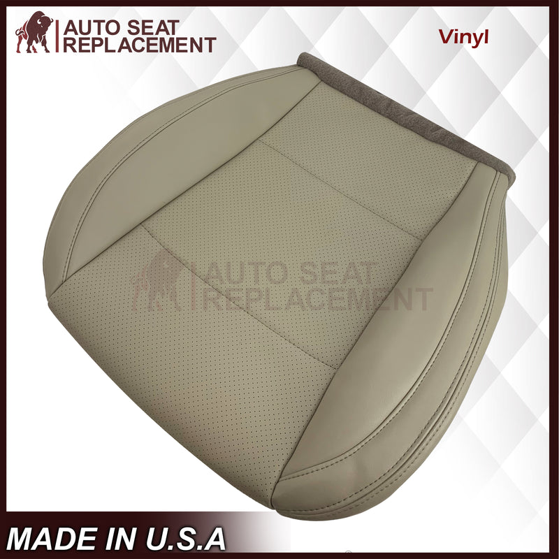 2015-2017 Subaru Outback Replacement Ivory Tan Perforated Seat Covers: Choose Your Side