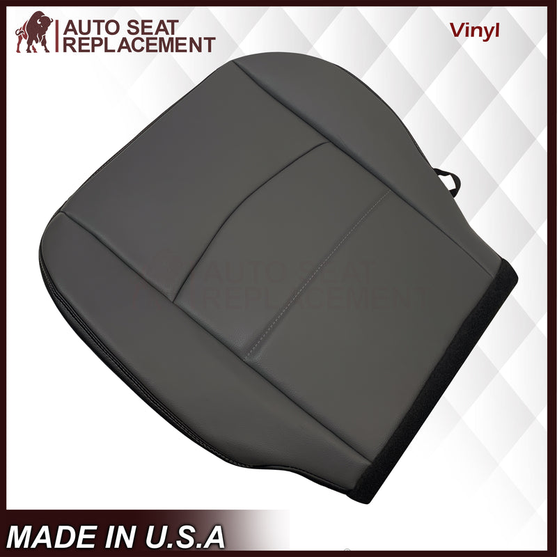 2019-2024 For Dodge Ram ST Driver or Passenger Bottom Leatherette (Synthetic Leather) Seat Cover In Diesel Gray - Auto Seat Replacement
