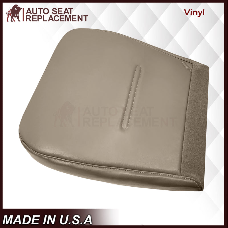 2002 - 2007 Ford F250 F350 F450 F550 Work Truck Super Duty XL Replacement Seat Covers in Tan Vinyl - Auto Seat Replacement
