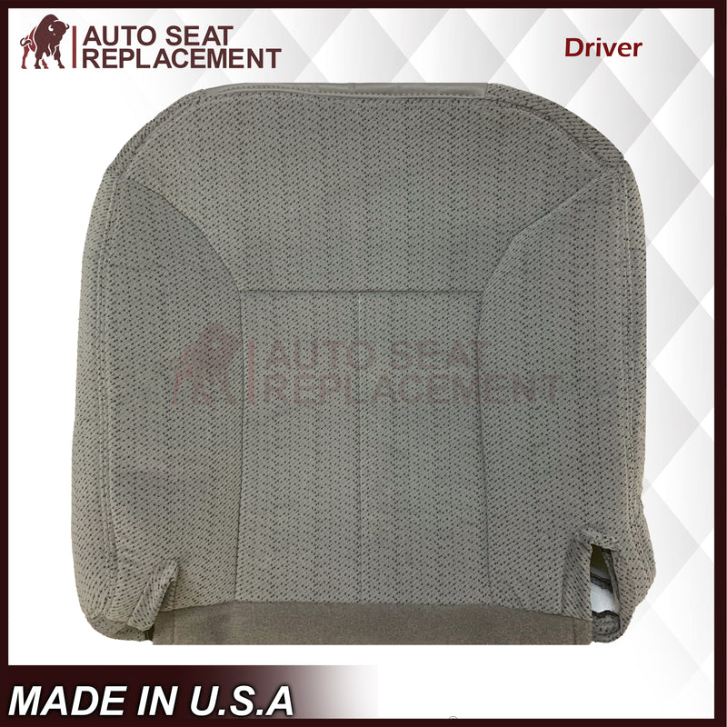 1995 - 1999 Chevy Tahoe & Suburban Gray Cloth Replacement Front Seat Covers ( Pewter Gray )