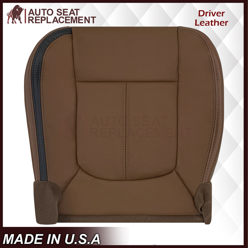 2013-2016 Ford F-250 F-350 F-450 F-550 Platinum Edition Replacement Seat Cover In Pecan Brown: Choose From Variants - Auto Seat Replacement