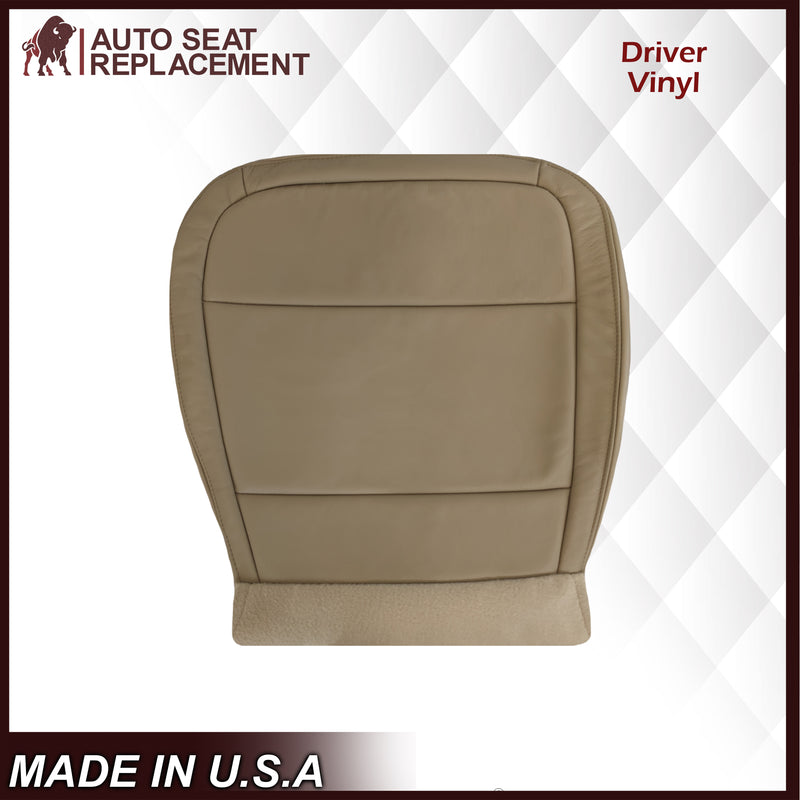 2009-2019 Ford Flex Non-Perforated Replacement Seat Cover In Tan