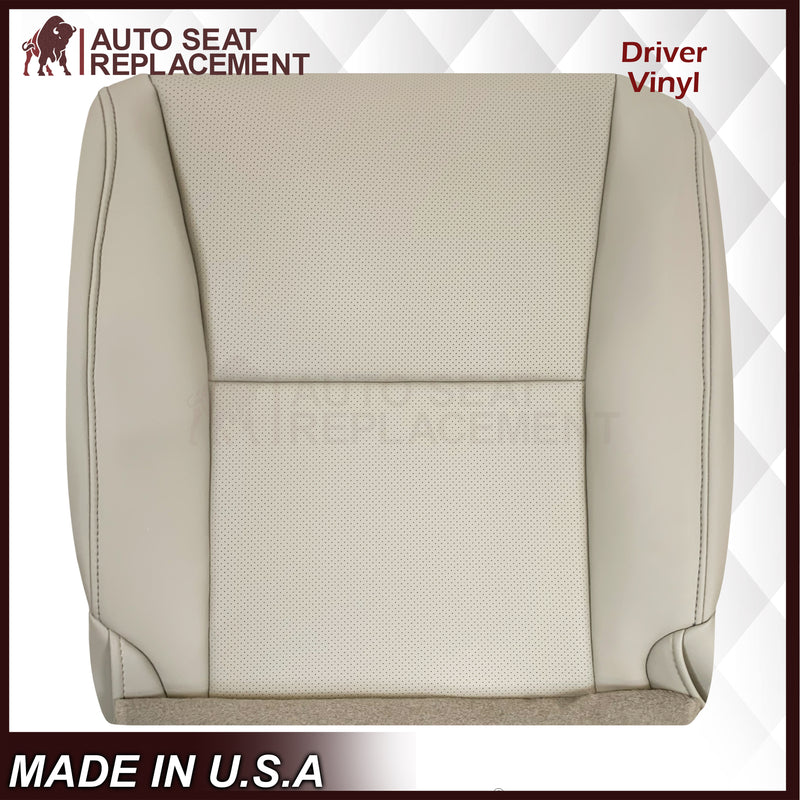 2010-2015 Lexus RX350 RX450H Replacement Synthetic Leather Seat Covers: Tan Perforated