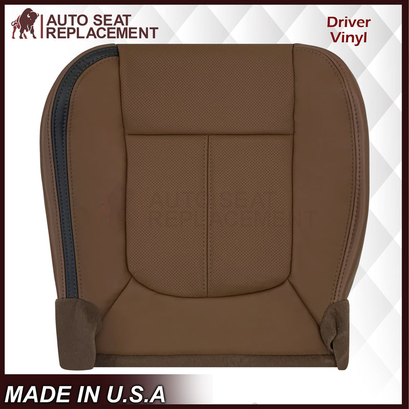 2013-2016 Ford F-250 F-350 F-450 F-550 Platinum Edition Replacement Seat Cover In Pecan Brown: Choose From Variants - Auto Seat Replacement