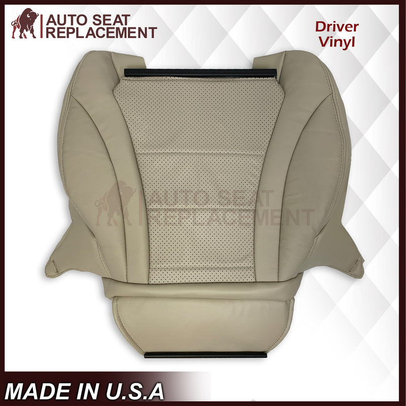 2016 - 2022 Mercedes Benz GLC Class C250, C300,C350 Driver OR Passenger Bottom Leather Seat Cover in Light Tan