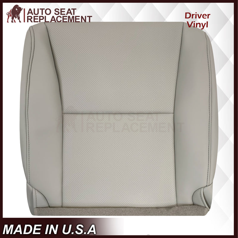 2010-2015 Lexus RX350 RX450H Replacement Synthetic Leather Seat Covers: Gray Perforated