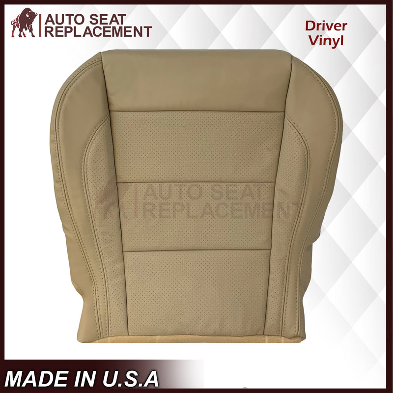 2007 - 2010 Jaguar XK XK-R Genuine Leather OR Synthetic Leather Seat Covers In Caramel Tan