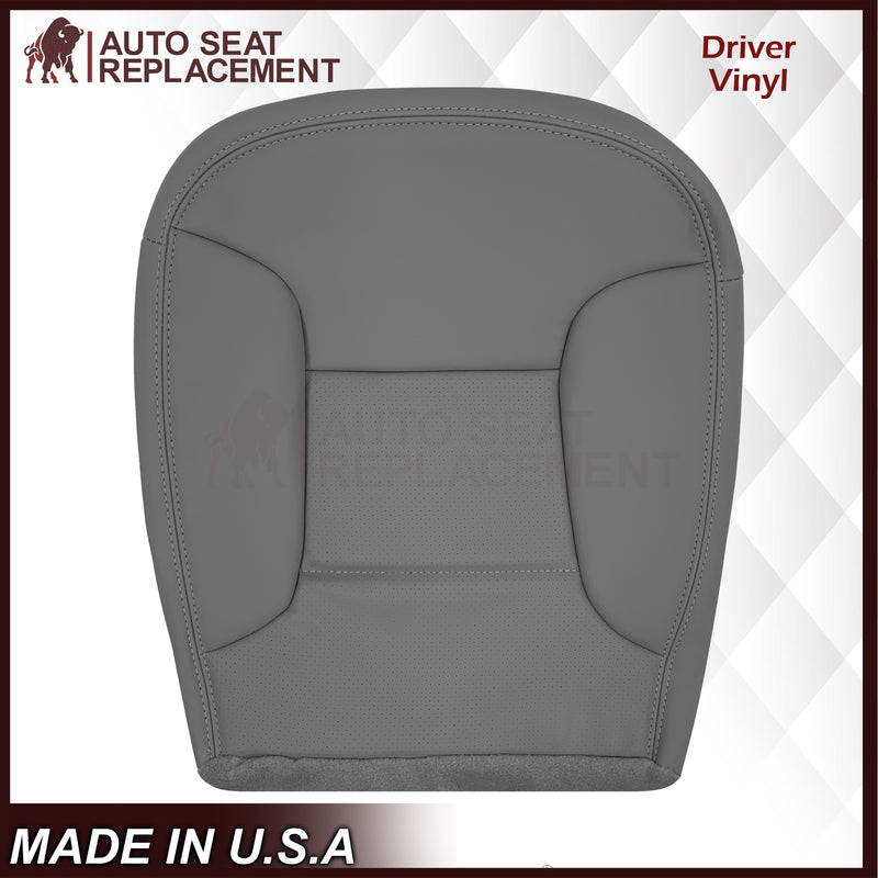 1992 - 1996 Ford Bronco Eddie Bauer Synthetic Leather Seat Cover In Gray - Auto Seat Replacement