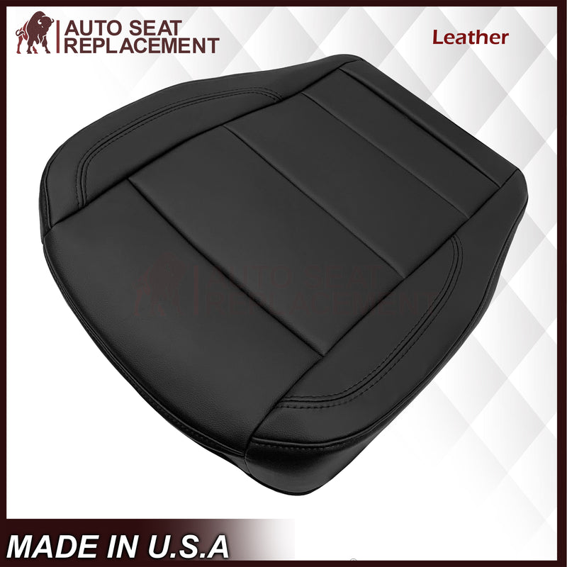 2019-2023 Chevy Tahoe, Suburban Solid Leather Replacement Seat Cover In Black - Auto Seat Replacement