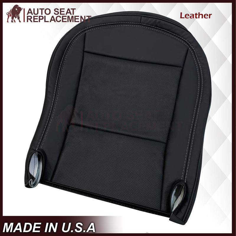 2005 - 2013 Chevy Corvette Replacement Seat Covers: Z7 Black Perforated