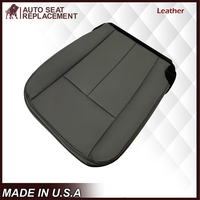 2007-2014 Ford Expedition XLT Replacement Synthetic Leather or Genuine Leather Seat Cover: Dark Gray