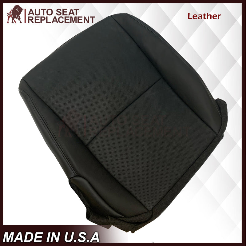 2004 Acura TL Driver Or Passenger Side Bottom Seat Cover in Black: Leather or Vinyl