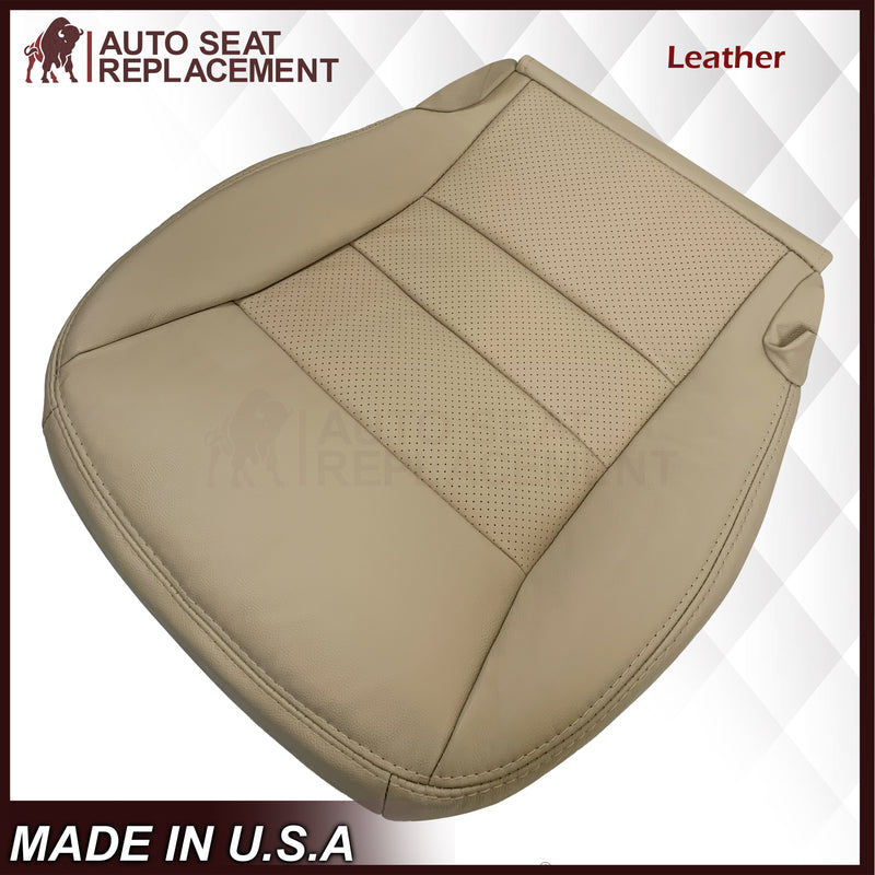 2005-2013 Chevy Corvette C6 Replacement Seat Covers: Tan Perforated