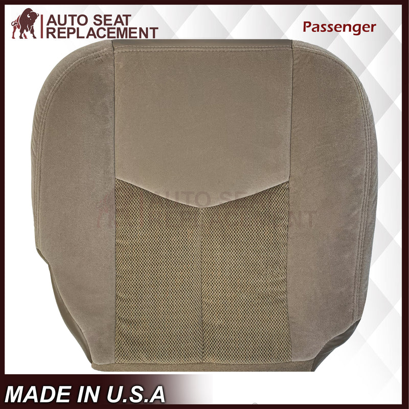 2003 2004 2005 2006 Chevy Silverado 1500 1500HD Cloth Seat Cover In Tan