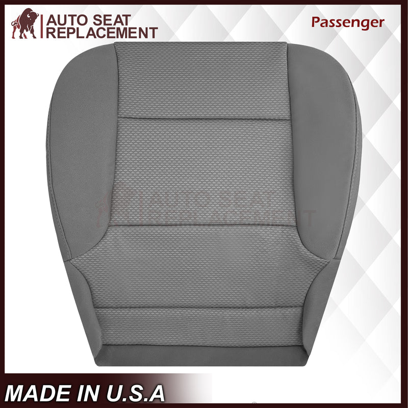 2014-2019 Chevy Silverado LS LT Z71 Replacement Cloth Seat Cover: Gray - Auto Seat Replacement
