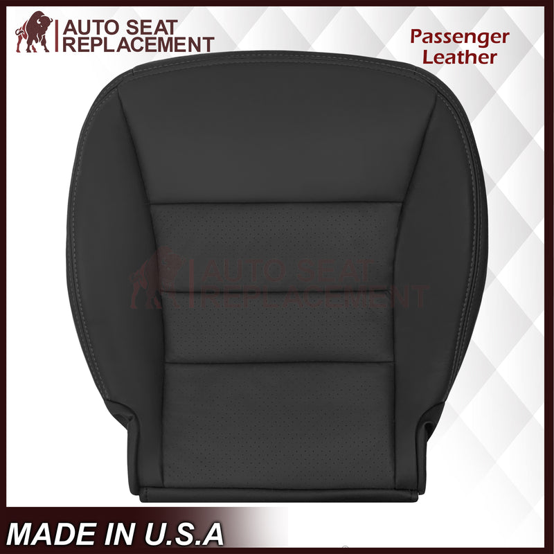2005 - 2013 Chevy Corvette Replacement Black Perforated Seat Covers