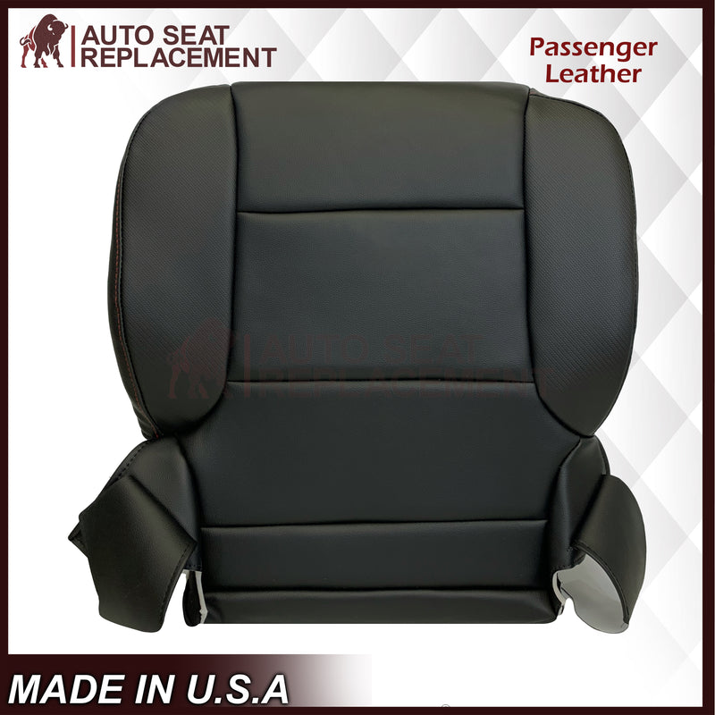 2014 - 2019 GMC Sierra All-Terrain Black Leather Replacement New Front Seat Covers