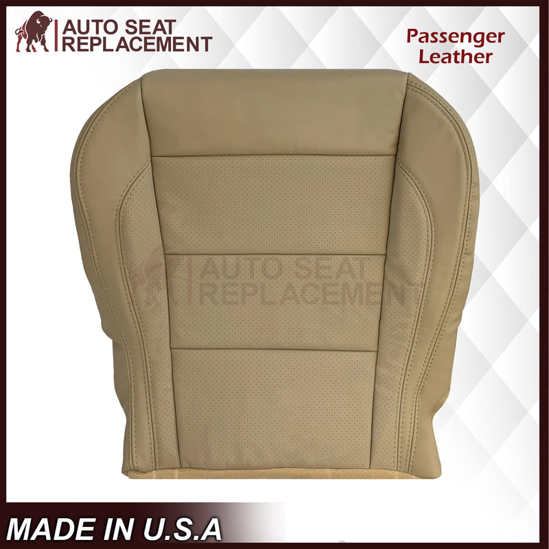 2007 - 2010 Jaguar XK XK-R Genuine Leather OR Synthetic Leather Seat Covers In Caramel Tan