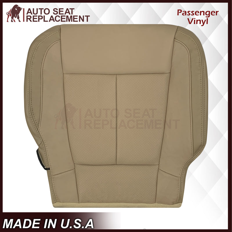2018-2020 Ford F-150 Lariat Replacement Leather Seat Cover: Tan, Perforated - Auto Seat Replacement