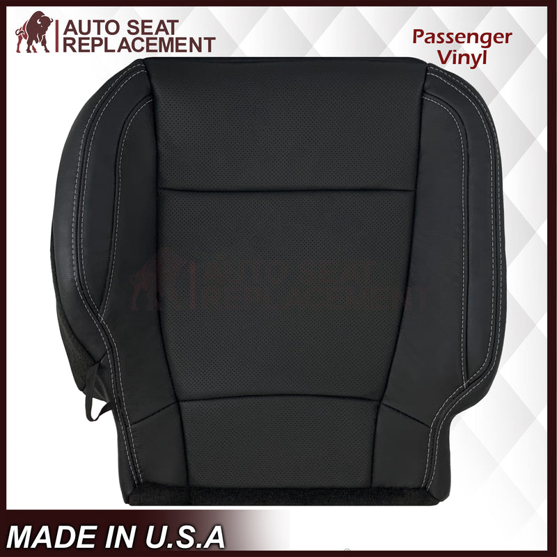 2017-2021 Ford F250 XLT Replacement Seat Covers In Charcoal Black - Auto Seat Replacement