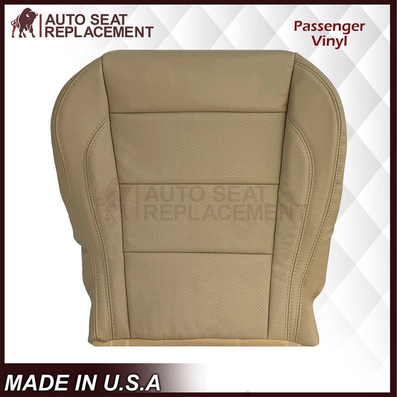 2007 - 2010 Jaguar XK XK-R Genuine Leather OR Synthetic Leather Seat Covers In Caramel Tan