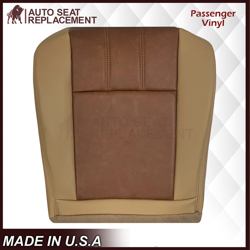 2009-2018 Ford E350 E450 E550 Econoline Van Replacement Seat Covers In 2 Tone Tan