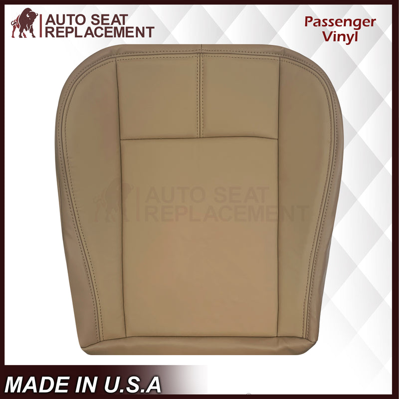 2009-2019 Ford E350 E450 E550 Econoline Van Synthetic Leather Replacement Seat Covers In Tan