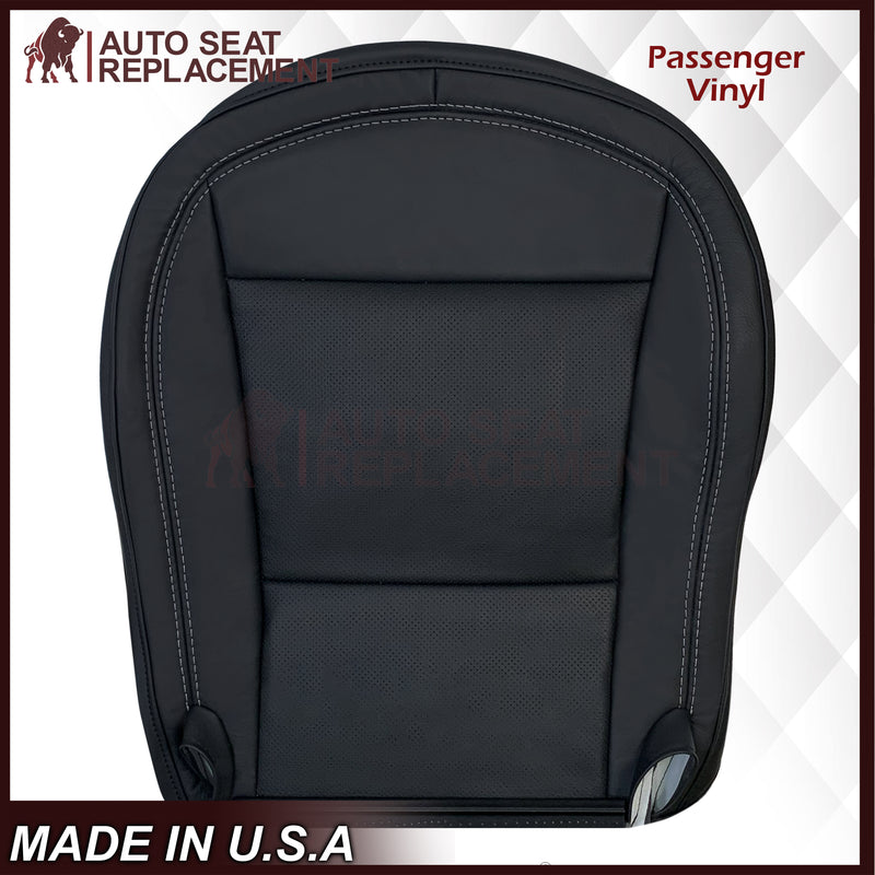 2005 - 2013 Chevy Corvette Replacement Seat Covers: Z7 Black Perforated