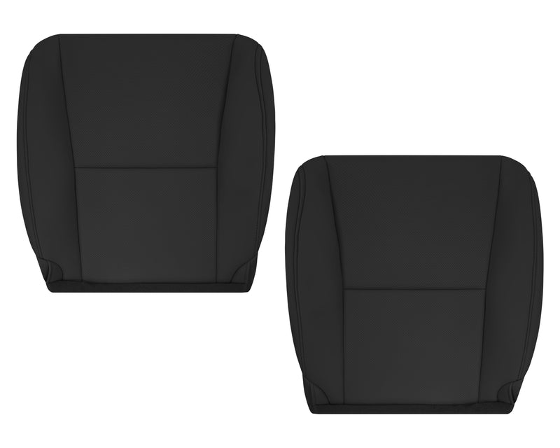 2010-2015 Lexus RX350 RX450H Replacement Synthetic Leather Seat Covers: Black Perforated