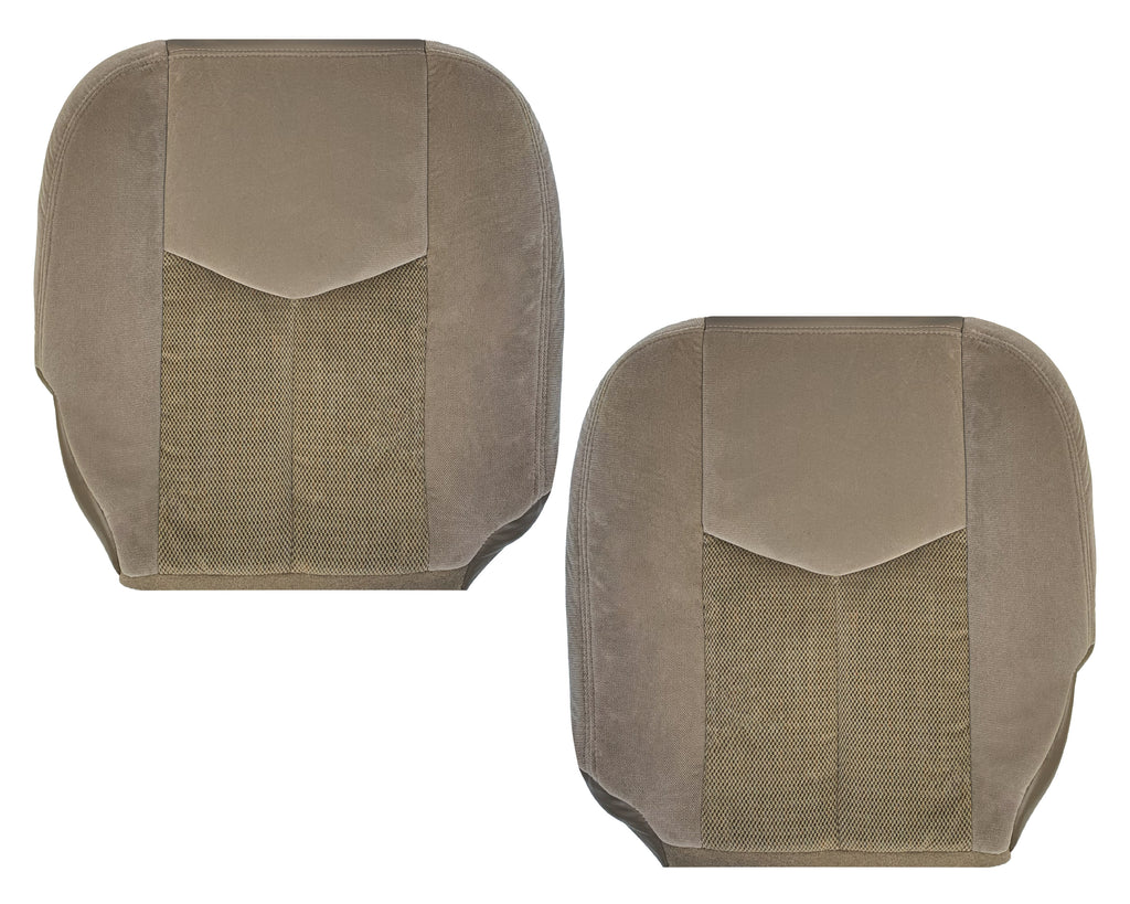 2003 2004 2005 2006 Chevy Silverado 1500 1500HD Cloth Seat Cover In Tan