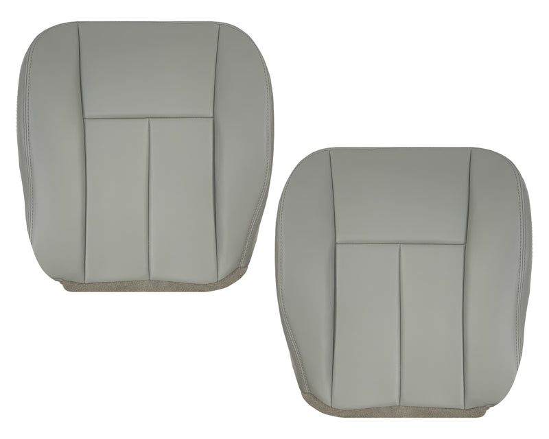 2005-2009 GMC Envoy SLT Denali - Replacement Leather Seat Cover In Gray