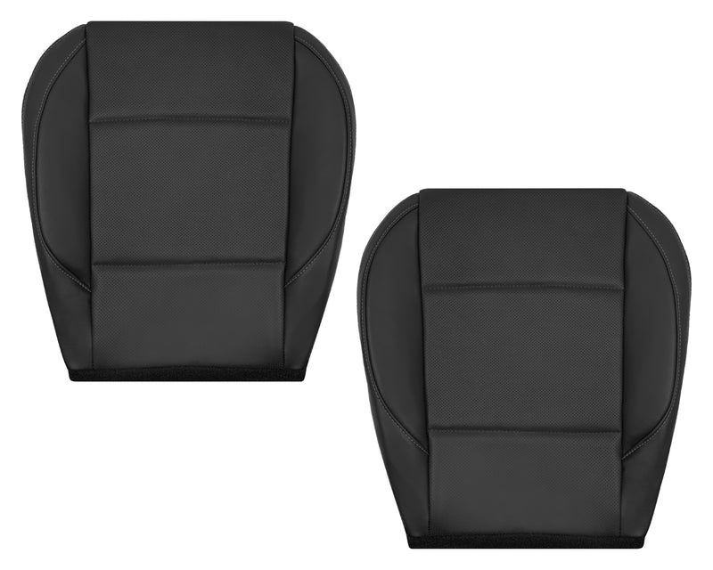 2015-2019 Subaru Outback LIMITED Replacement Leather Seat Covers: Perforated, Black - Auto Seat Replacement