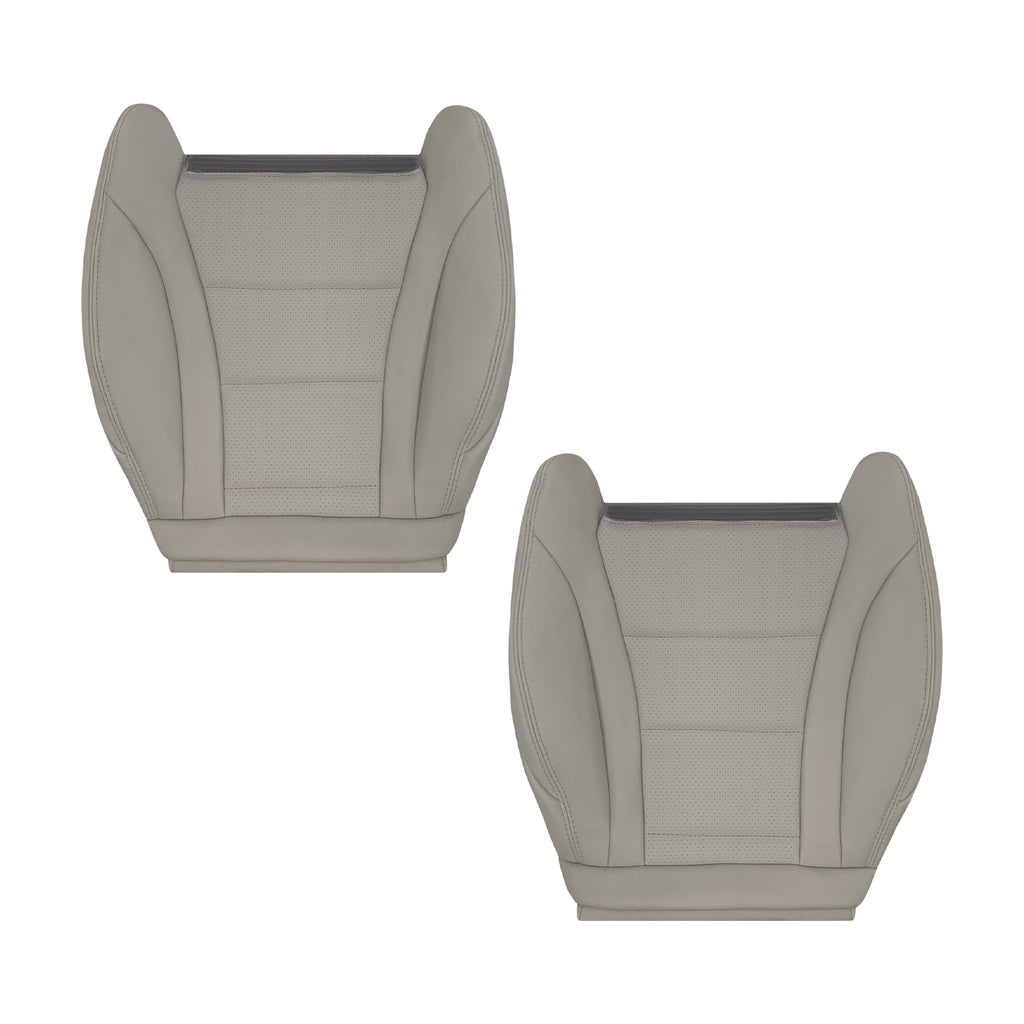 2016 - 2022 Mercedes Benz GLC Class C250, C300,C350 Driver OR Passenger Bottom Synthetic Leather Seat Cover in Light Gray