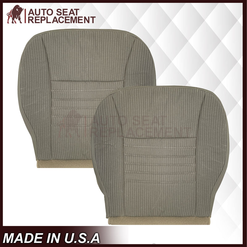 2006-2009 For Dodge Ram 1500 Regular Cab Replacement Seat Cover In Tan Cloth