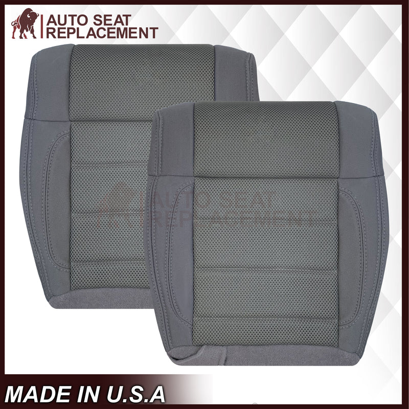 2007 Jeep Wrangler Unlimited Sport Replacement Bottom Cloth Seat Cover Gray - Auto Seat Replacement