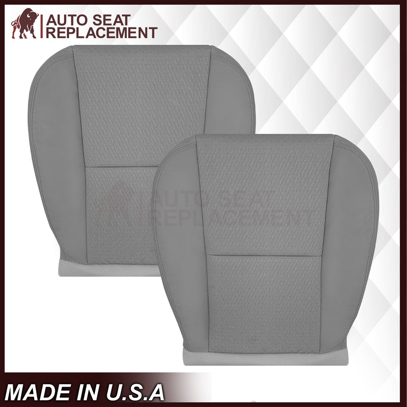 2009-2014 Chevy Silverado LS LT Z71 Replacement Cloth Seat Cover: Gray